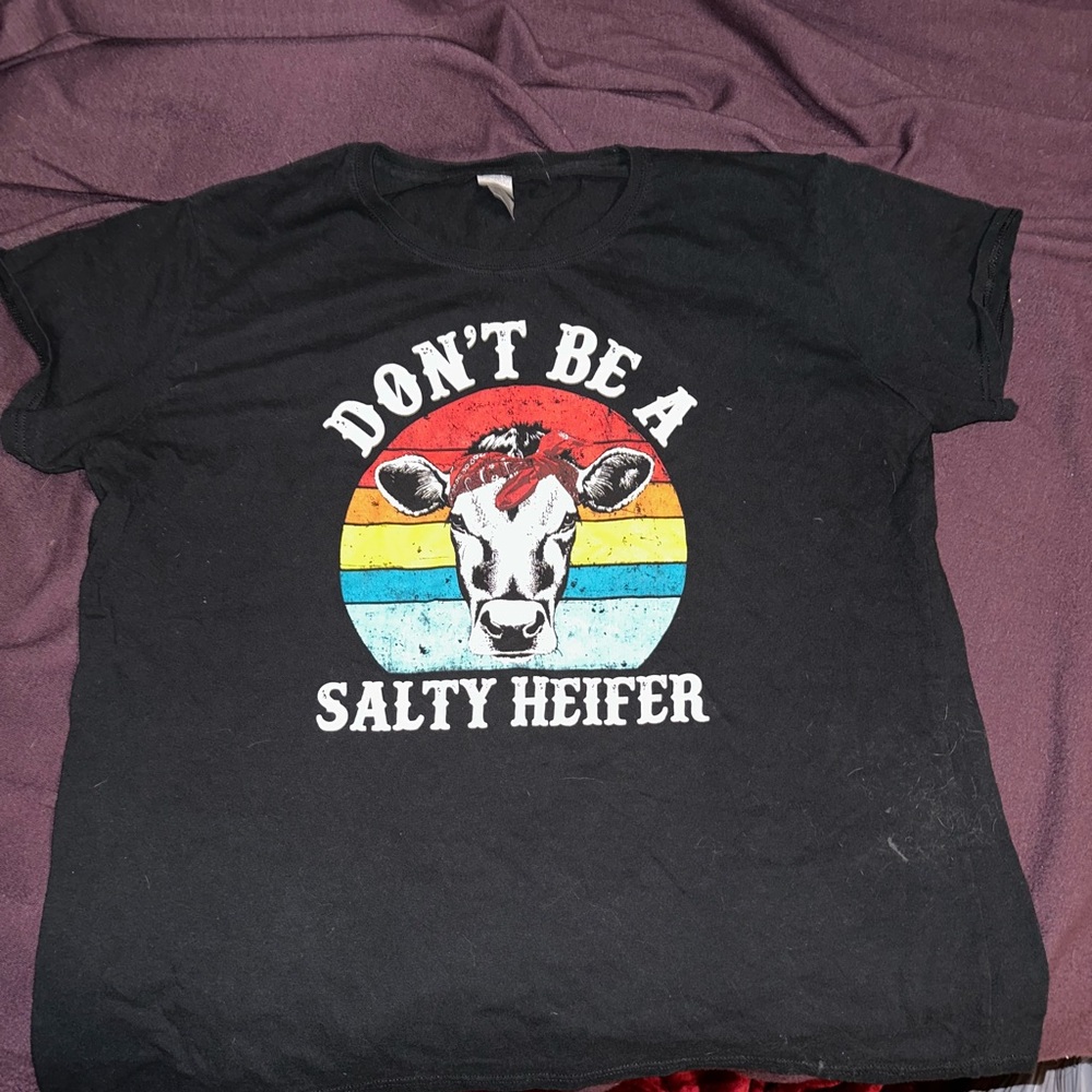 Cow t-shirt comfy casual wear